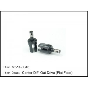 ZX-0048 Center Diff. Out Drive (Flat Face)