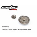 SKOP046 39T Diff Crown Gear &16T Diff Pinion Gear