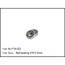 F18-022 Ball bearing 4x8x2.5mm (2pcs)