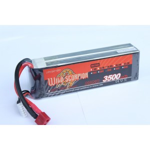 Wild Scorpion 3500mah 4s 14.8v 35c Li-Po Battery