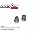 750-017 Alum Gear Bushing 5mm For Motor 750+ E-clips 7.0mm (2pcs)