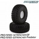 Pro-Line Racing Trencher 1.9" Rock Terrain Truck Tires Crawler 2pcs 1/10 Ban Proline