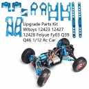 Upgrade Parts Kit Wltoys 12423 12427 12428 Feiyue Fy03 Q39 Q46 1/12 Rc Car