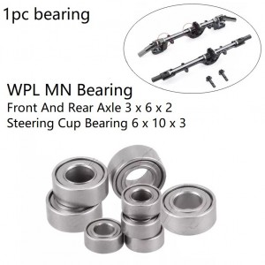 WPL MN Axle Bearing 3x6x2 Steering Cup Bearing 6x10x3