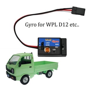Gyro for WPL D12 D42 Mini Rc Car Drift Gyroscope Steering