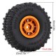 Axial SCX24 Ban Velg Tire 1.0 Beadlock 60mm Tires 1/24 RC Crawler Car