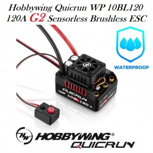 Hobbywing Quicrun WP 10BL120 G2 120A Sensorless Brushless ESC