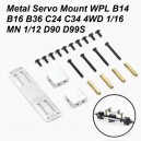 Metal Servo Mount WPL 1/16 MN 1/12 RC Car